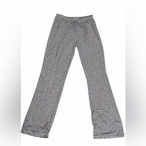 Women's Real Essentials Pajama Pants Size S black Striped
#046